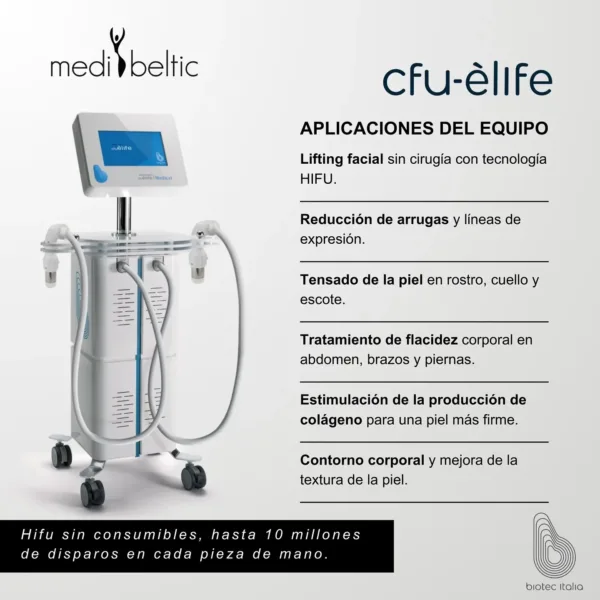 CFU Elife: Rejuvenecimiento facial y corporal no invasivo - Imagen 2