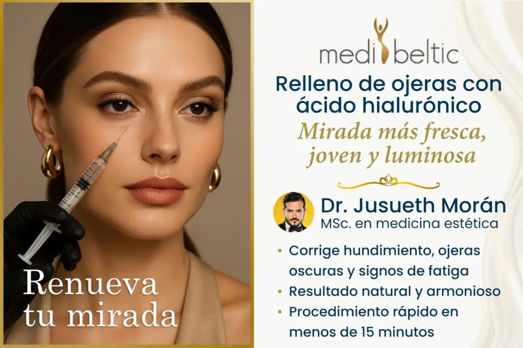 relleno de ojeras con ácido hialurónico precio Guayaquil Samborondón