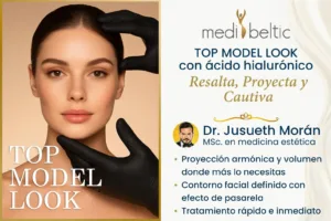 Top Model Look by Dr. Jusueth Morán con ácido hialurónico precio Guayaquil Samborondón